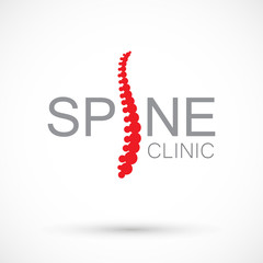 Spine chiropractic logo