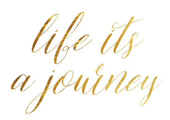 life is a journey
