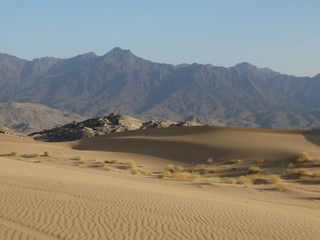 Fototapeta na wymiar Breathtaking view of the desert