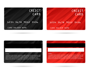 modern credit card, business VIP card, design for privilege member, member card