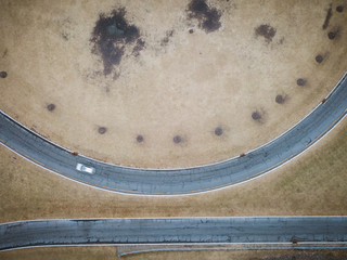 Aerial of Sunrise in Plainsboro New Jersey