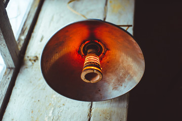 spiral lamp heater