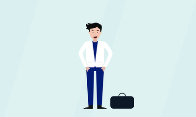 Businessman confident