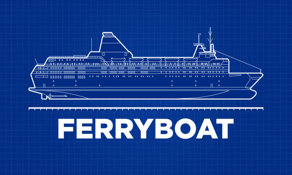 Ferryboat blueprint