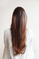 Cheveux d'un blogger avec rajout