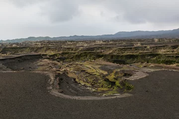 Foto op Aluminium Way to crater Benbow, Ambrym island volcanic caldera, Malampa province-Vanuatu. © naiveangelde