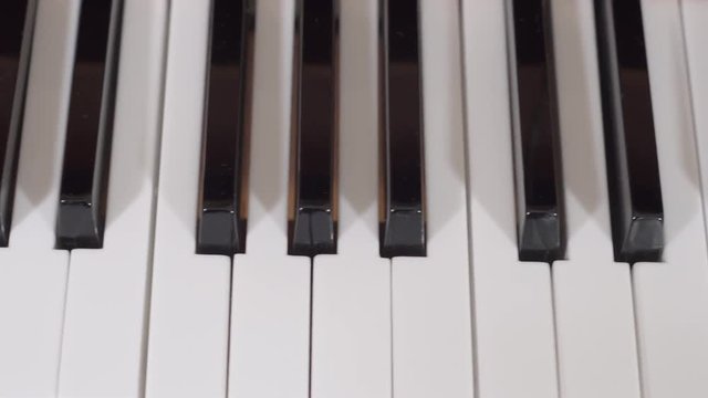 Piano keys slide