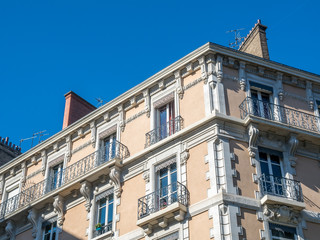 Fototapeta na wymiar Buildings in France