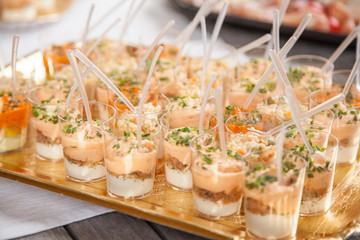 D&eacute;tail de l'ap&eacute;ritif des mari&eacute;s