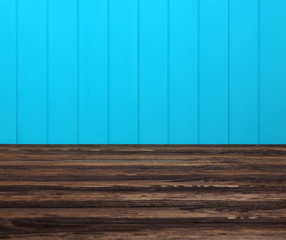  Background blue planks