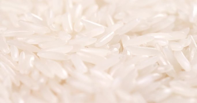 White rice in rotation
