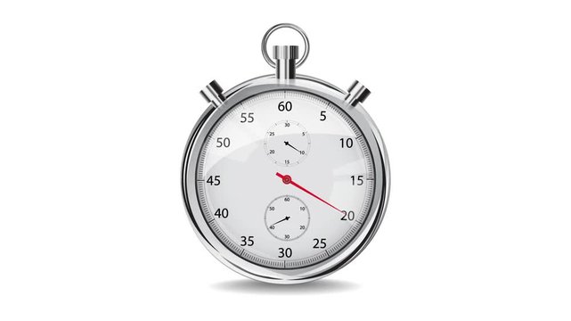 60 seconds stop watch, Mechanical stopwatch