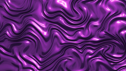 Metallic purple background. 3d illustration, 3d rendering.