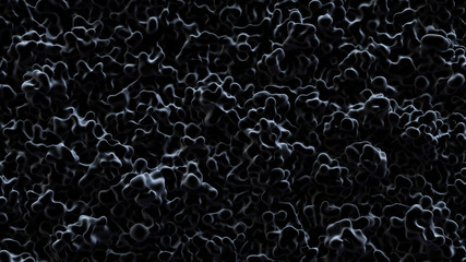 Metallic background. 3d illustration, 3d rendering.
