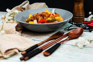 Handmade Sweet and sour pork ribs