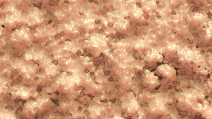 Abstract pink texture background. 3d illustration, 3d rendering.