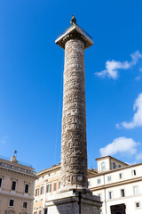 Fototapeta premium Column of Marcus Aurelius. Rome. Italy