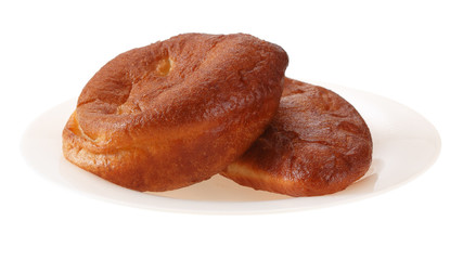 deep fried pies served on a plate