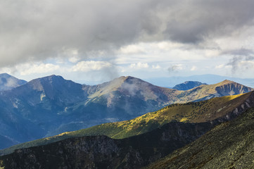 Obraz premium view of high Tatra