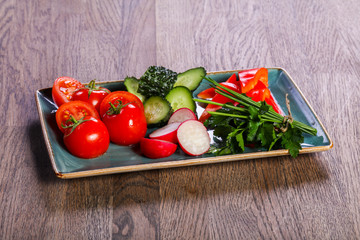 Fresh seasonal vegetables