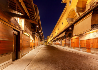 Naklejka na ściany i meble Florence. Ponte Vecchio.
