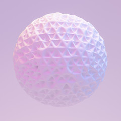 Abstract form. 3d illustration, 3d rendering.