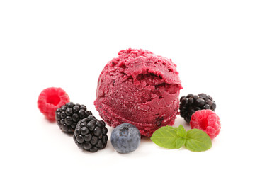 berry ice cream