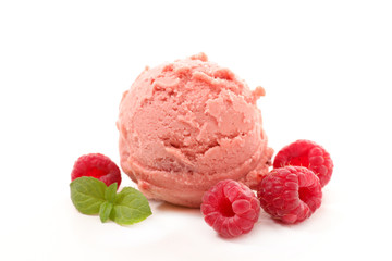 raspberry ice cream