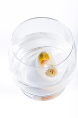 dirty martini on the rocks