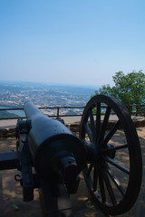 Cannon on overlook