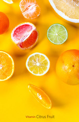 citrus fruit fresh orange yellow bright light background