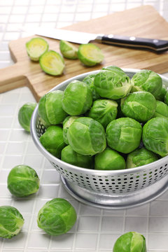 fresh brussels sprouts