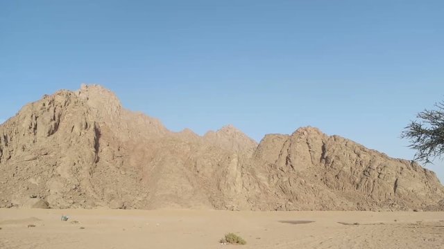 desert landscape, the video wiring