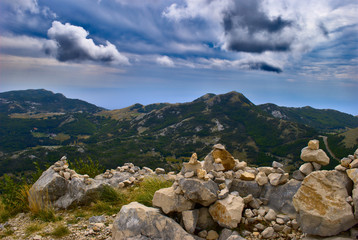 Amazing Montenegro - hiking through the mountains 