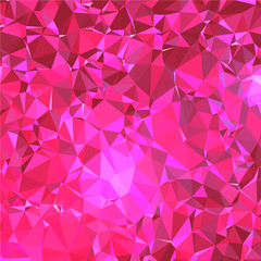 Rose Pink Polygon Background