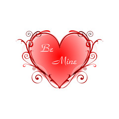 Be Mine Valentine Heart