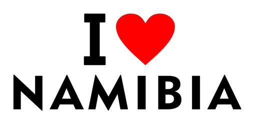 I love Namibia