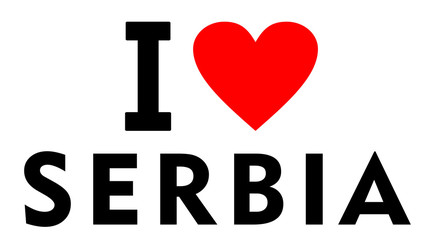 I love Serbia