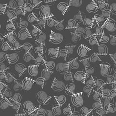 Geometric seamless pattern, abstract tiling background, vector repeat endless wallpaper illustration.