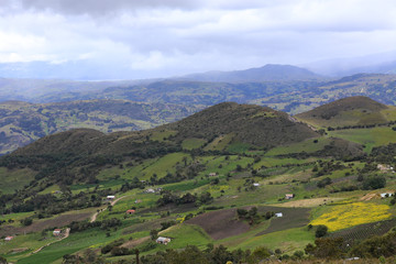 Fototapeta na wymiar Typical Colombia Landscape