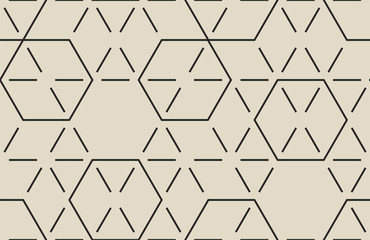 geometric seamless patterns hexagons