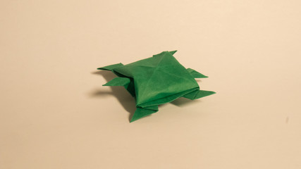 Origami turtle