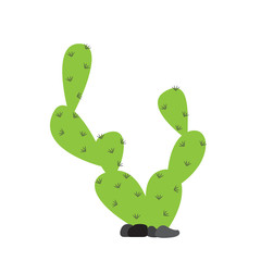 Cartoon cactus icon