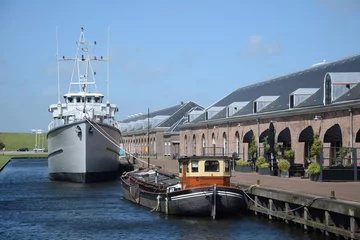 Photo sur Plexiglas Porte Museumshafen in Den Helder