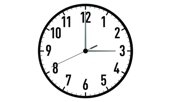 clock with movable hands