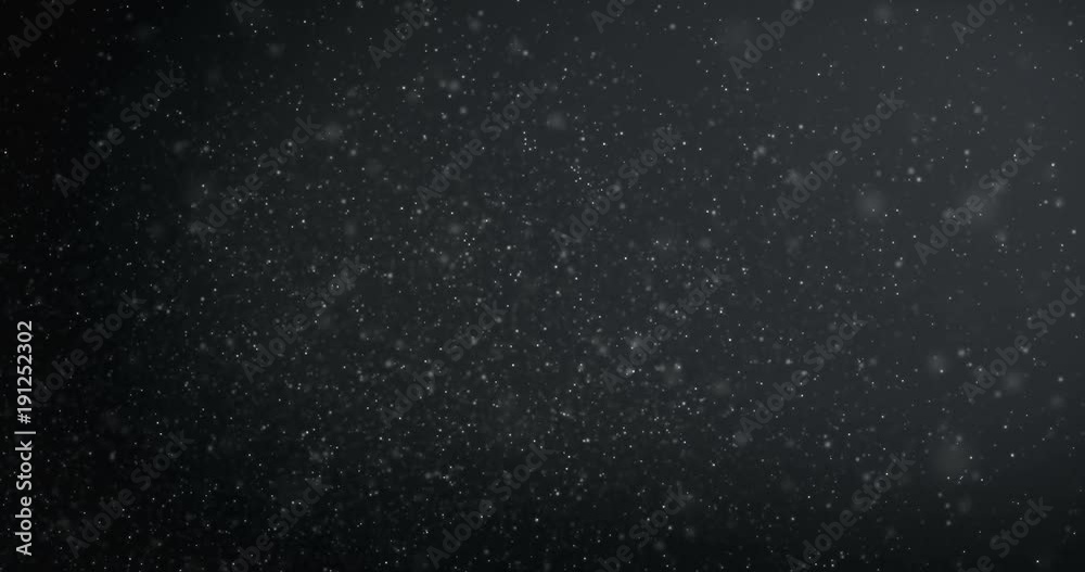 Wall mural loop moving particles background