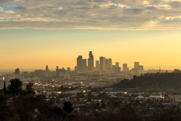 Fototapeta premium Los Angeles sunset