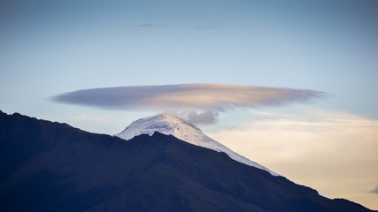 Cotopaxi is an active stratovolcano in the Andes Mountains