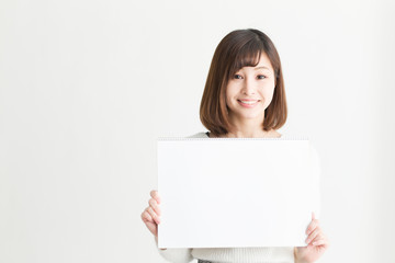 カジュアルポートレート・白バック