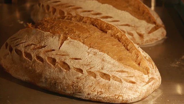 Time-lapse baking in the oven